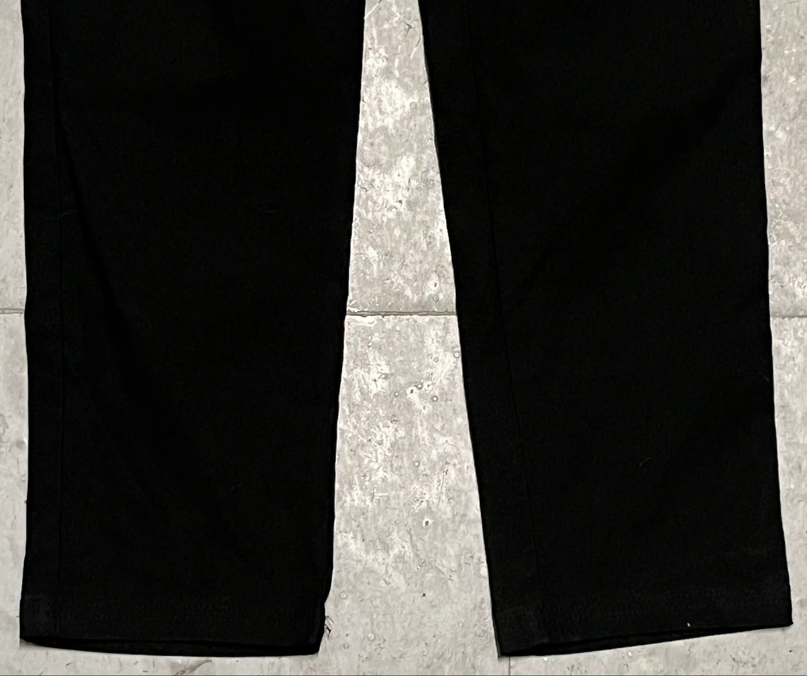 Zwarte lycra broeken met ritsen – photo 6